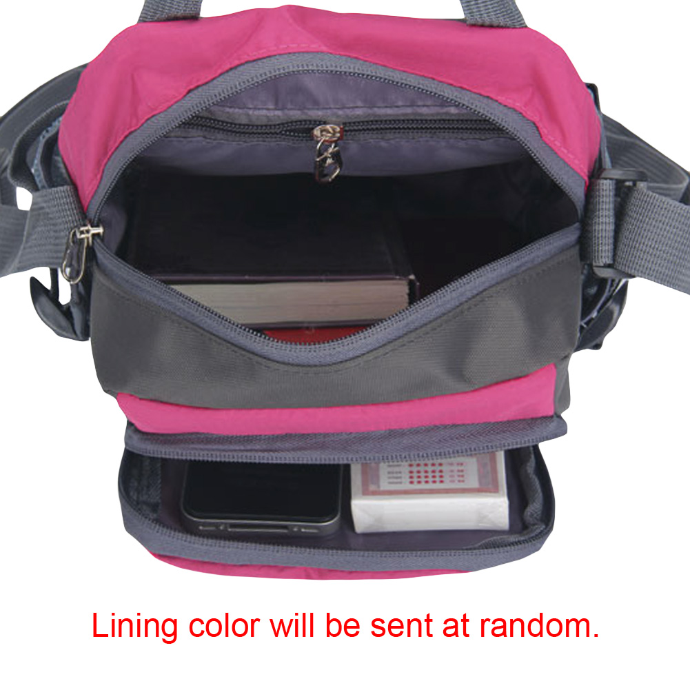 Unisex Men Nylon Crossbody Bag Waterproof Sport Small Shoulder Bags