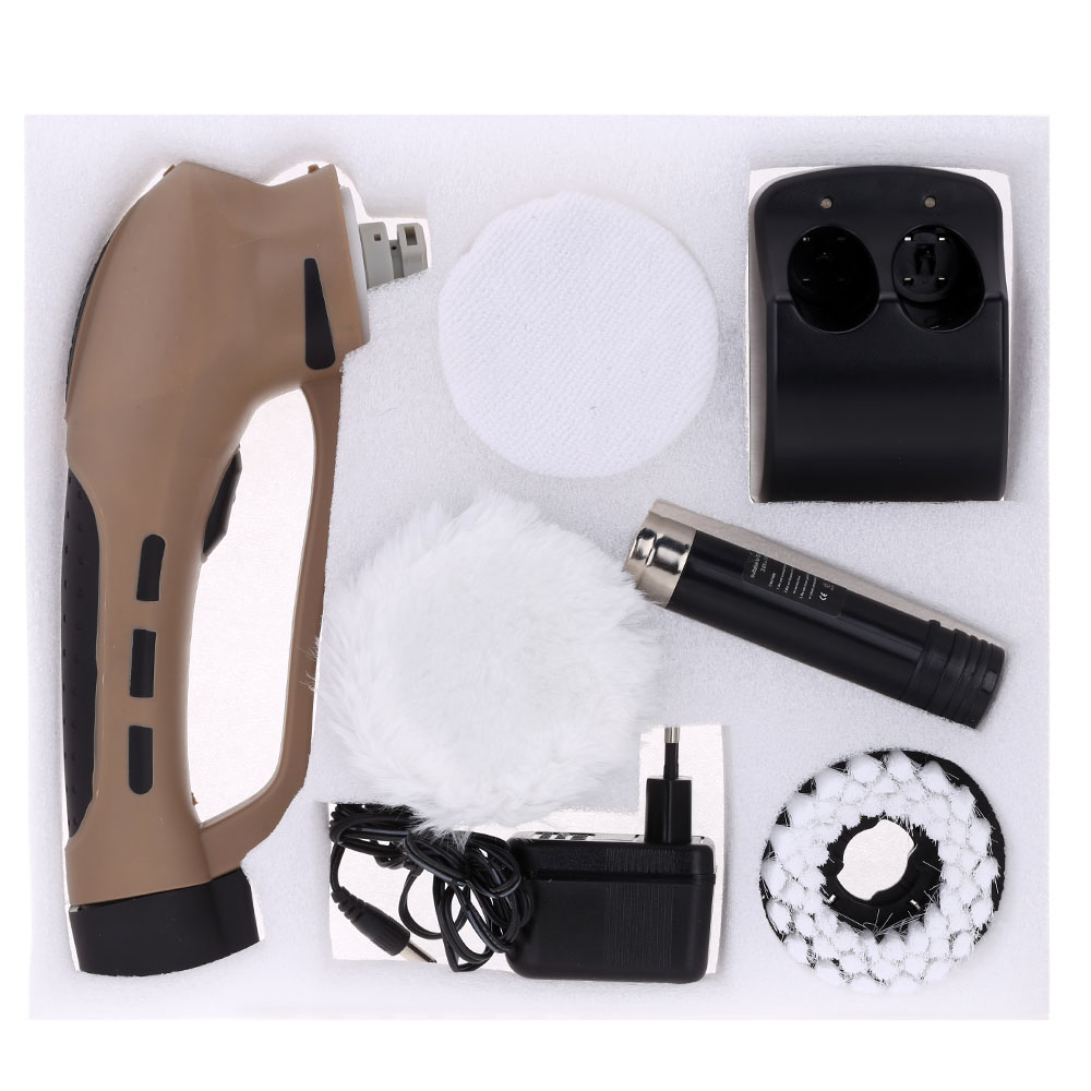 Household Electric Shoe Brush Cordless and Hassle Free Shoes Polisher Oiling Machine Polishing Leather Care