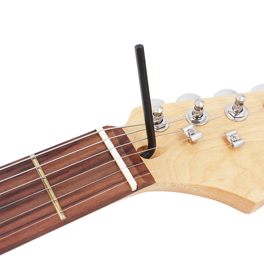 ST Electric Guitar Basswood Body Rosewood Fingerboard with Gig Bag Picks Strap