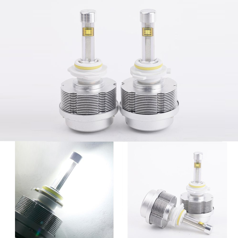 unknown 2PCS 9006 HB4 60W 7200LM/Set Auto ETI Flip Chip LED Headlights Bulb 6000K Lamp All in One