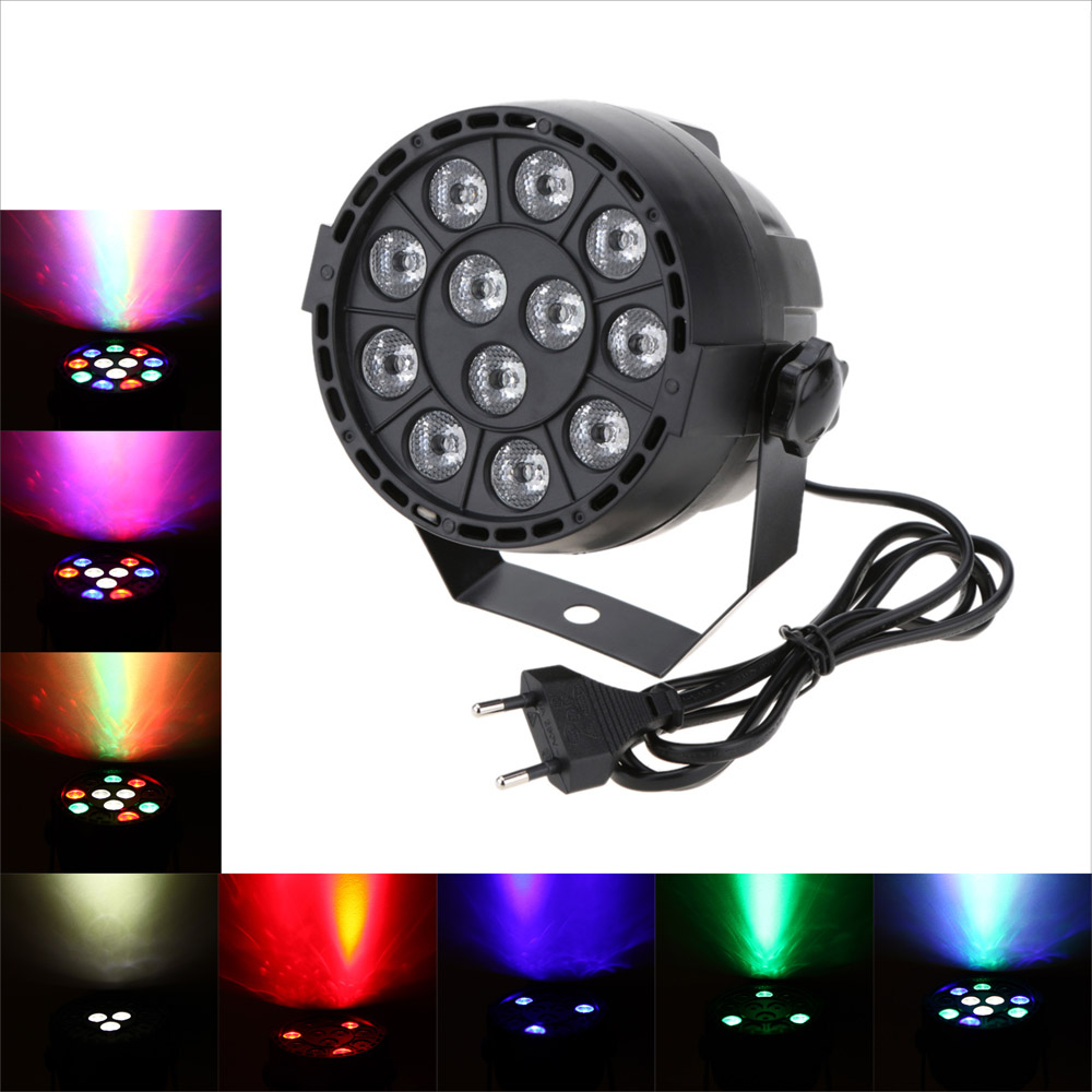 unknown DMX-512 LED RGBW Stage Light PAR Lighting Strobe Professional 8 Channel Party Disco Show 15W AC 90-240V