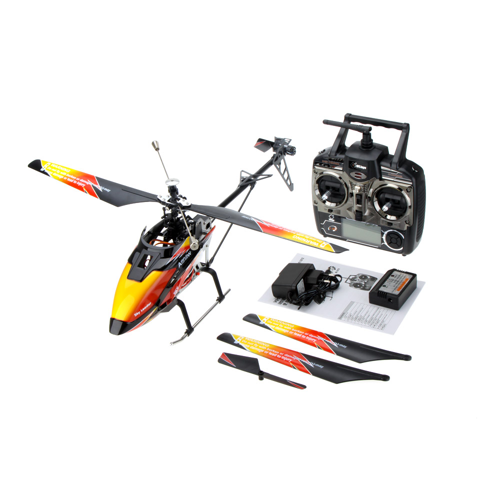 unknown Original WLtoys V913 Brushless Upgrade Version 4Ch Helicopter RTF 70cm 2.4GHz Built-in Gyro Super Stable Flight