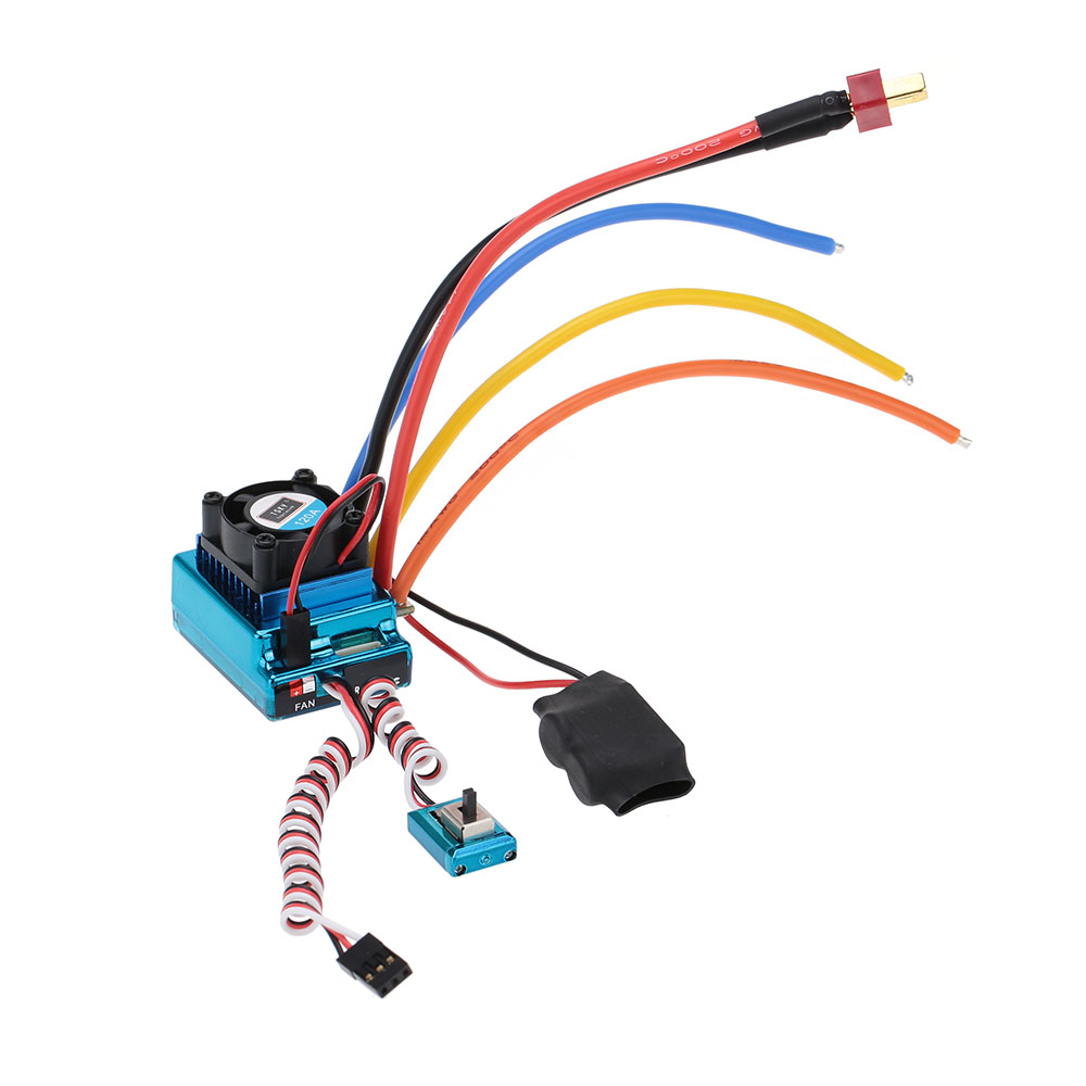 unknown 120A Sensored Brushless Speed Controller ESC for 1/8 1/10 1/12 Car Crawler