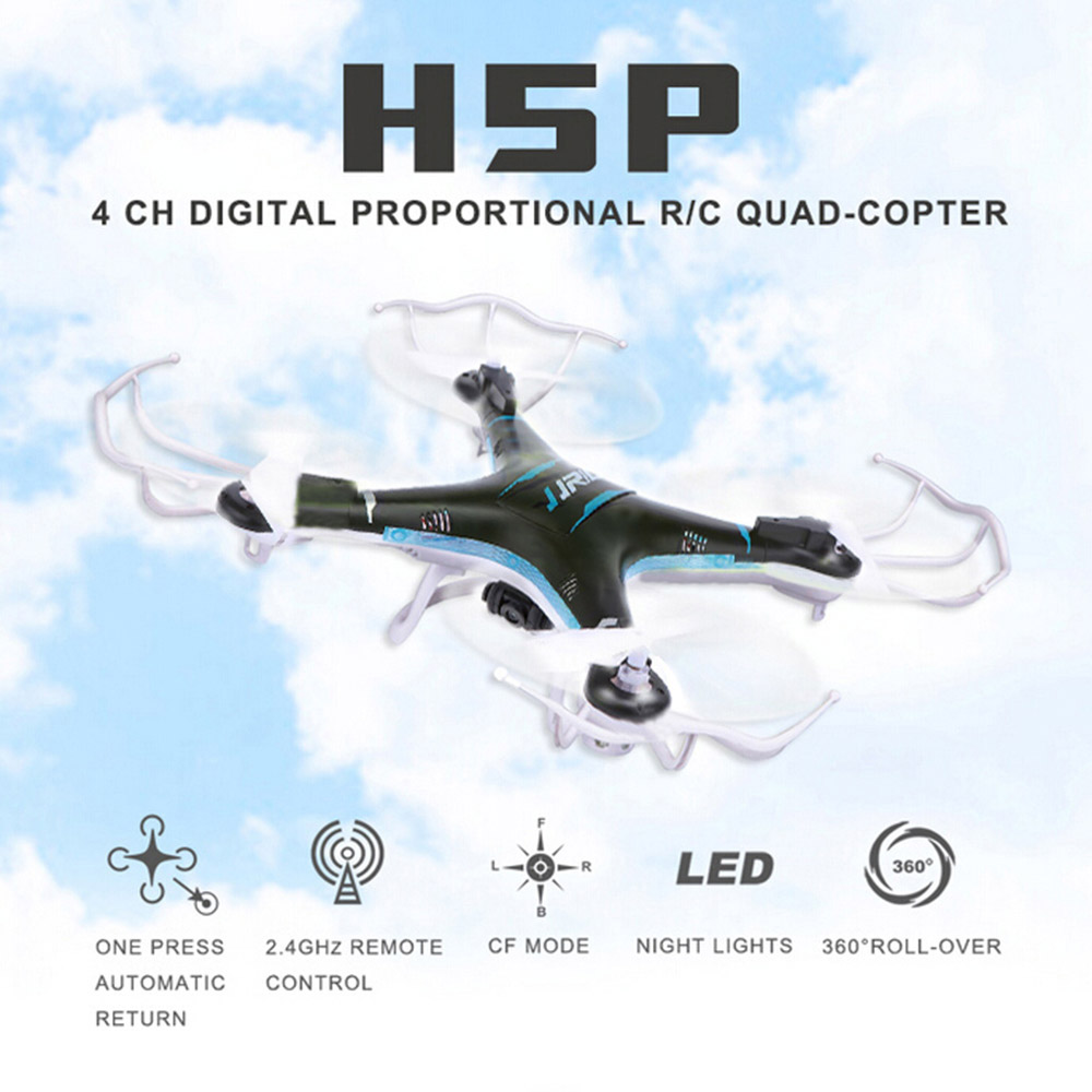 unknown JJRC H5P 2.4G 6 Axis Gyro Headfree One Key Return 3D Roll RC Quadcopter with 2.0MP HD Camera