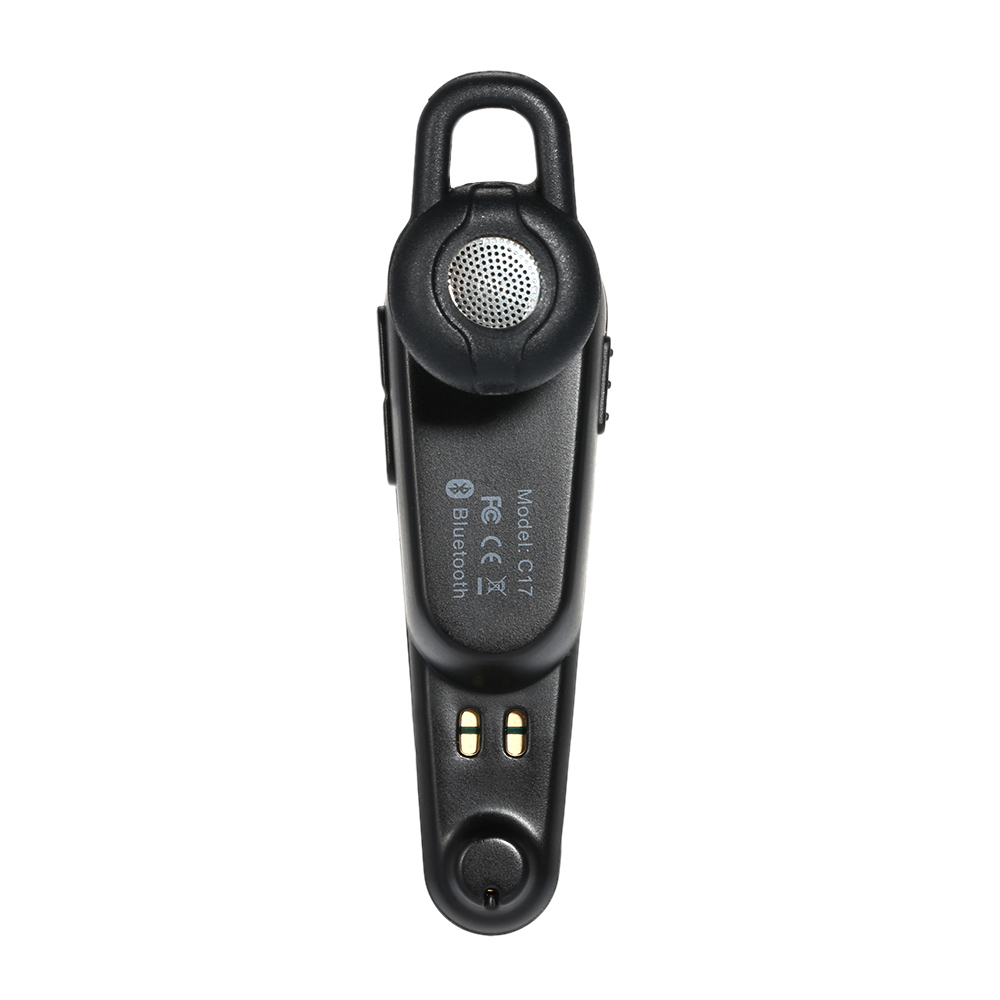 JT-C17 Wireless In-ear Headphone In-car Bluetooth 4.1 Headset Music Earphone Hands-free with Mic Black for iPhone 6 Plus 6 Samsung S6 S5 Note 5 4 HTC Laptop Tablet PC other Bluetooth-enabled devices