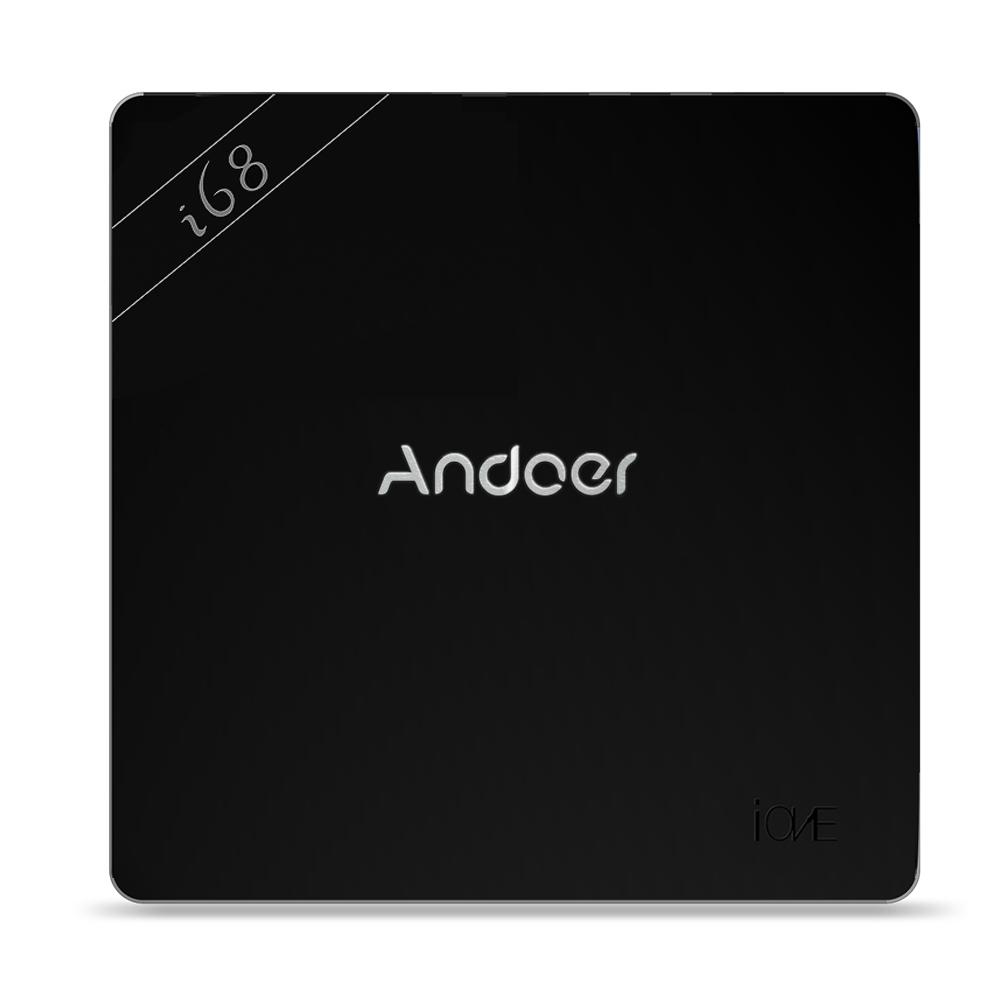 unknown Andoer i68 Android 5.1 TV Box RK3368 64bits Octa core Cortex A53 1G / 8G Kodi / XBMC / Miracast / DLNA H.264 / H.265 4K * 2K 802.11b/g/n 2.4G WiFi Mini PC Smart Media Player with Remote Controller