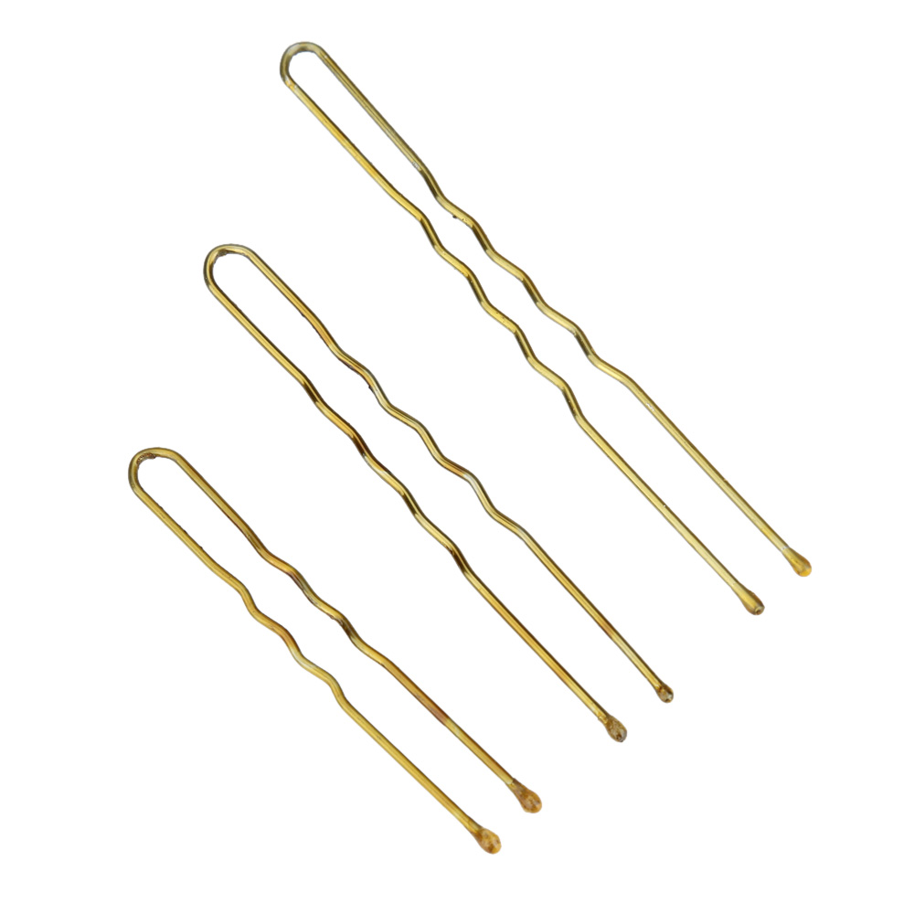 300Pcs Golden Bobby Pins Thin U Shape Hairpins Women Hair Clips M7N9 eBay