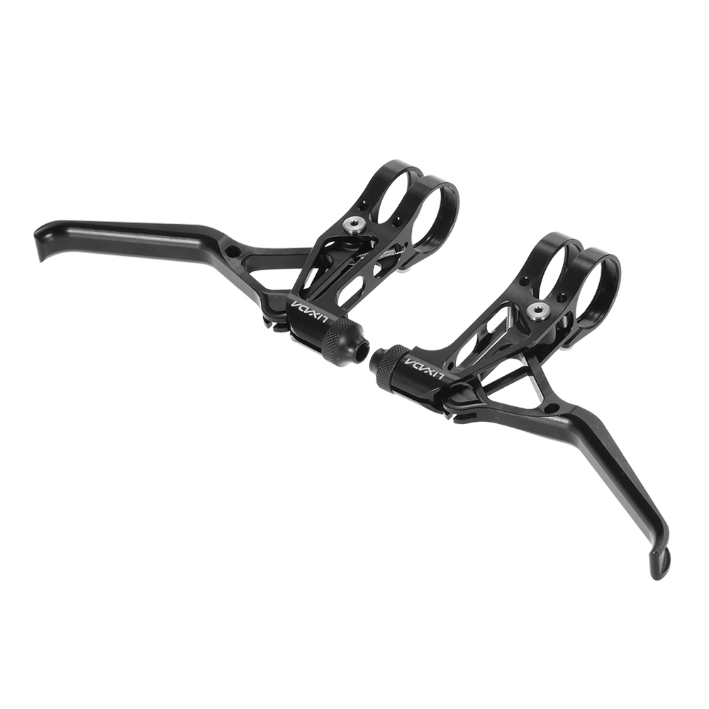Pair CNC Vbrake Disc Brakes Lever Bike Bicycle Brake Handle Crank 3