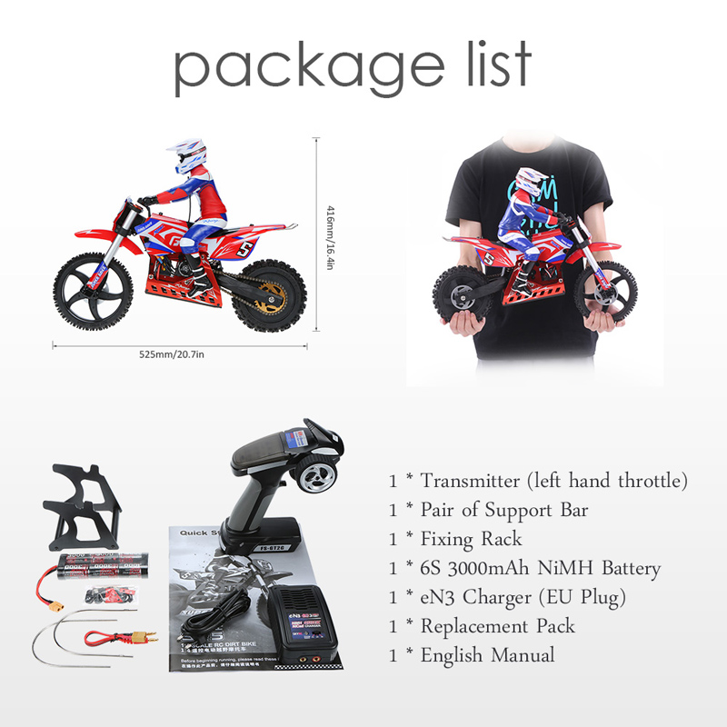 brushless rc dirt bike