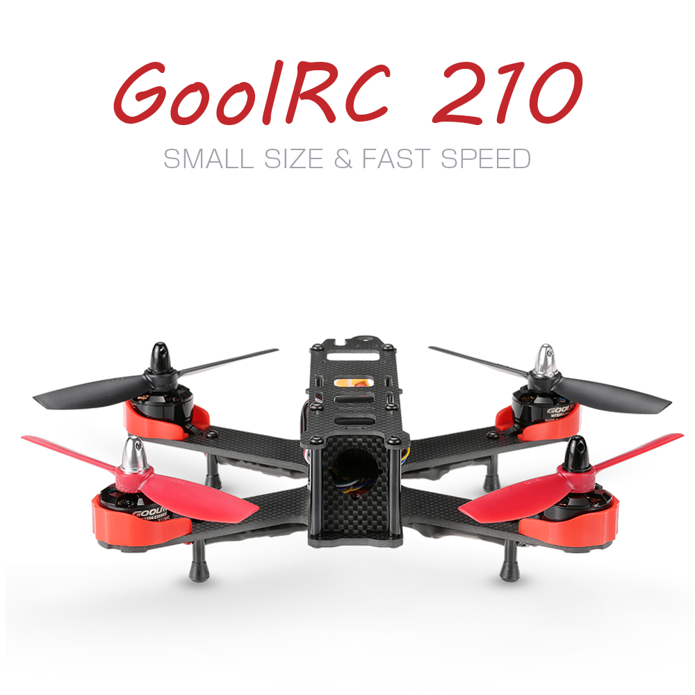 21% OFF + Extra $30 OFF GoolRC 210 Carbon Fiber RTF Racing Drone RC Quadcopter from TOMTOP Technology Co., Ltd