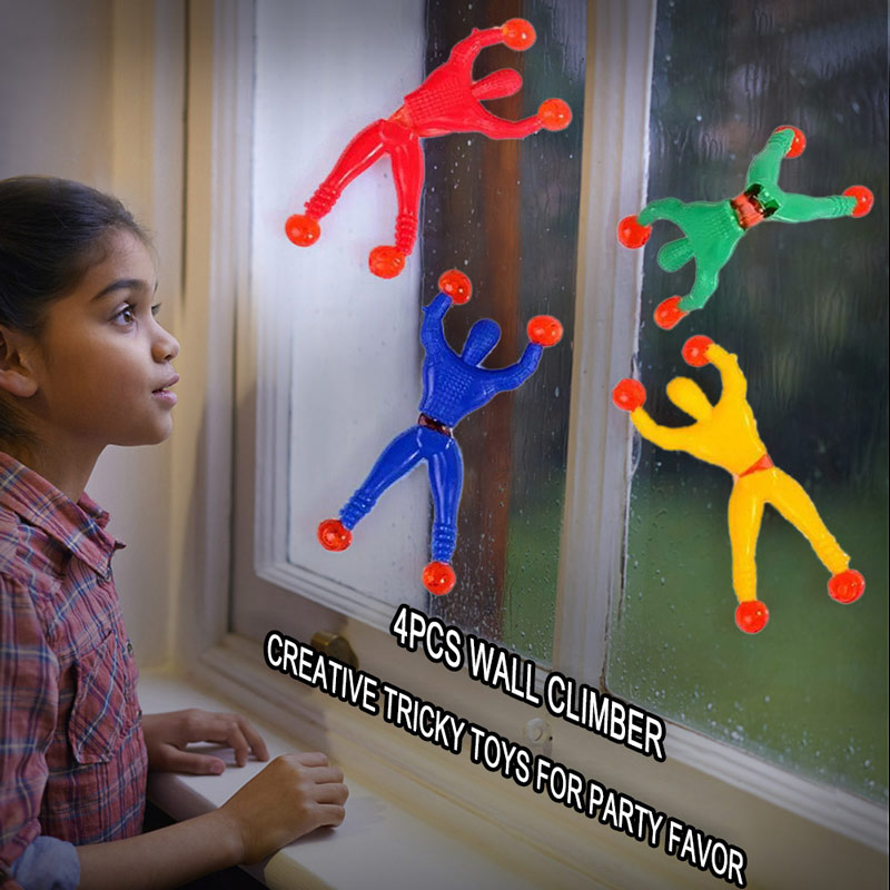 sticky wall climbing toys