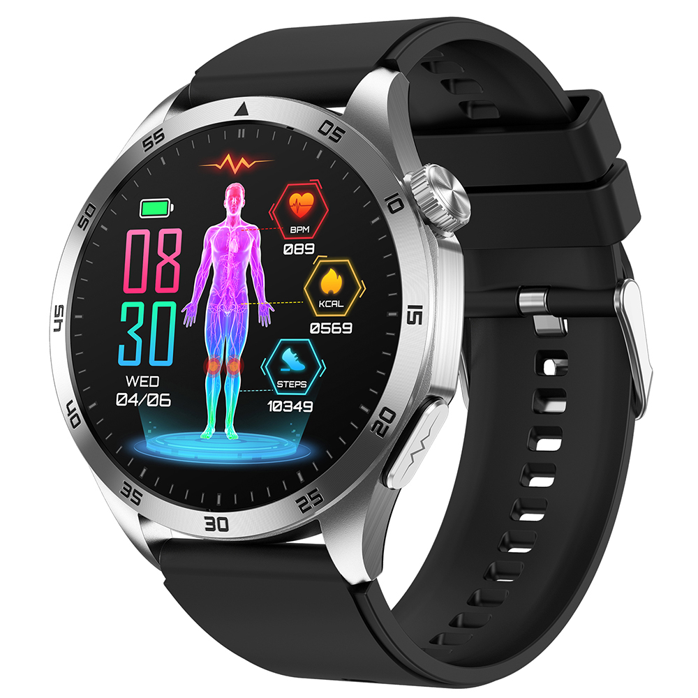 thumbnail image 1 of Abanopi Reloj, Modos Hombres S0s Llamar a 1,43 pulgadas Pantalla Vigilancia Modos Tiempo de Reloj Bt5,2 S0s Restricto Bt5,2 Ip68 Función de tiempo de llamada, 1 of 8