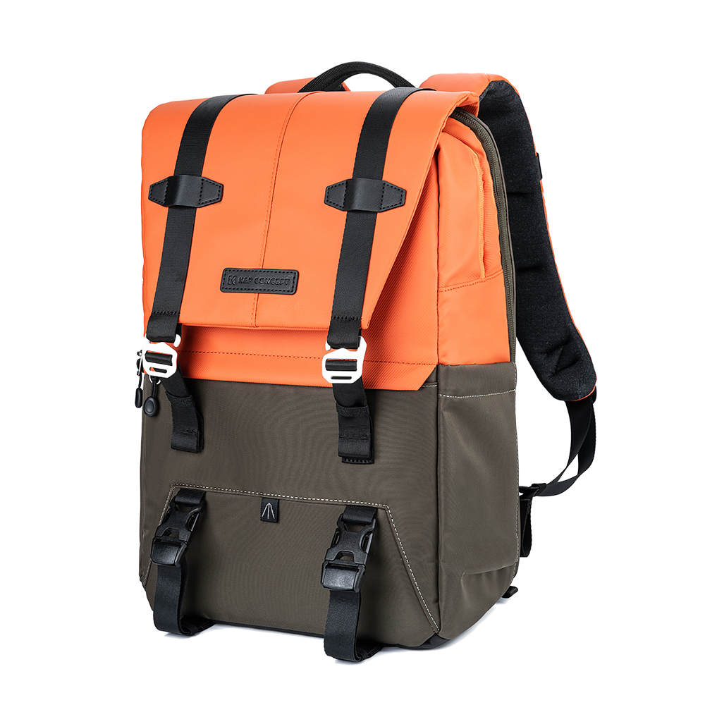 thumbnail image 1 of K&F CONCEPT Mochila cubierta Mujeres Compartimiento portátiles Lluvia 20 L, 1 of 8