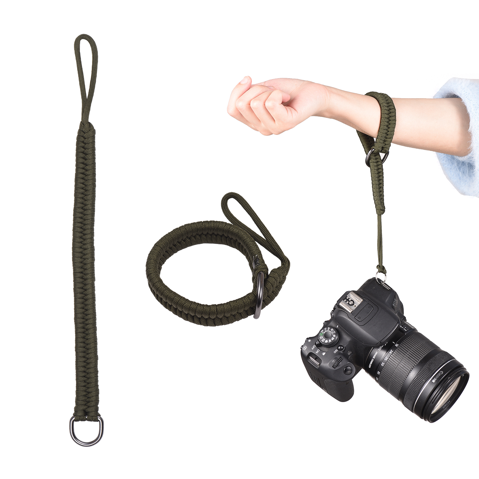 thumbnail image 1 of Abanopi Lanyard, Dslr Sin Espejo Universal Cámara Mano Cámara Mano Cámara Mano pulsera Sin Espejo Cámara rápida Cámara para niños Mewmewcat Buzhi Dsfen, 1 of 8