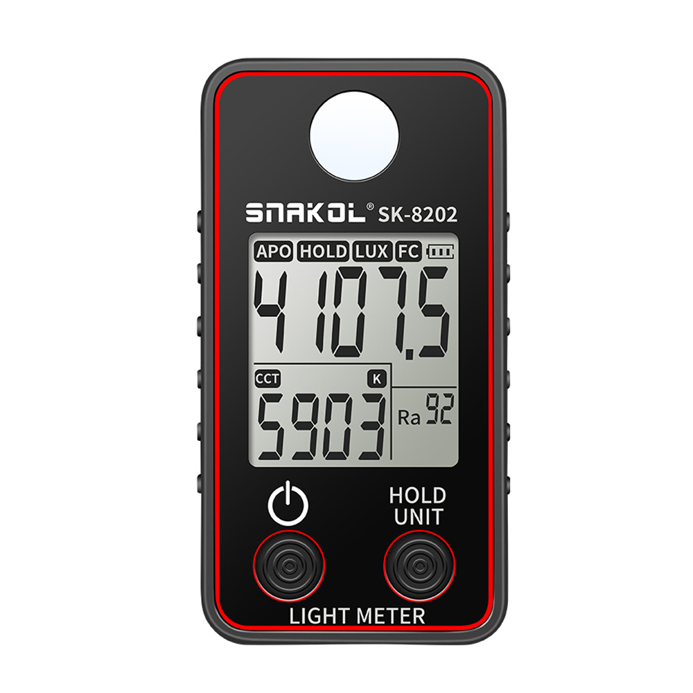 Medidor de iluminación SNAKOL Medidor de medición de temperatura de color preciso