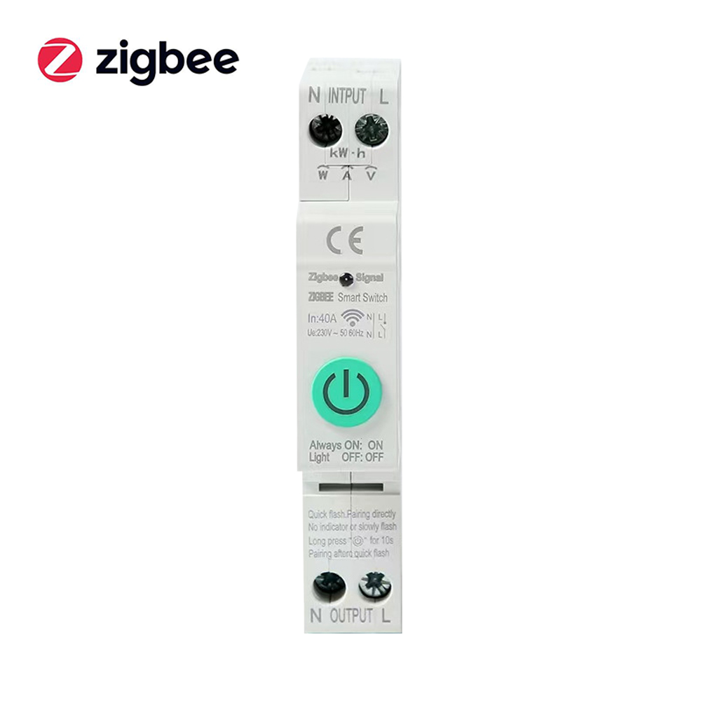 Controlador de conmutación Tomshoo Disyuntor inteligente de circuitos Zigbee APP
