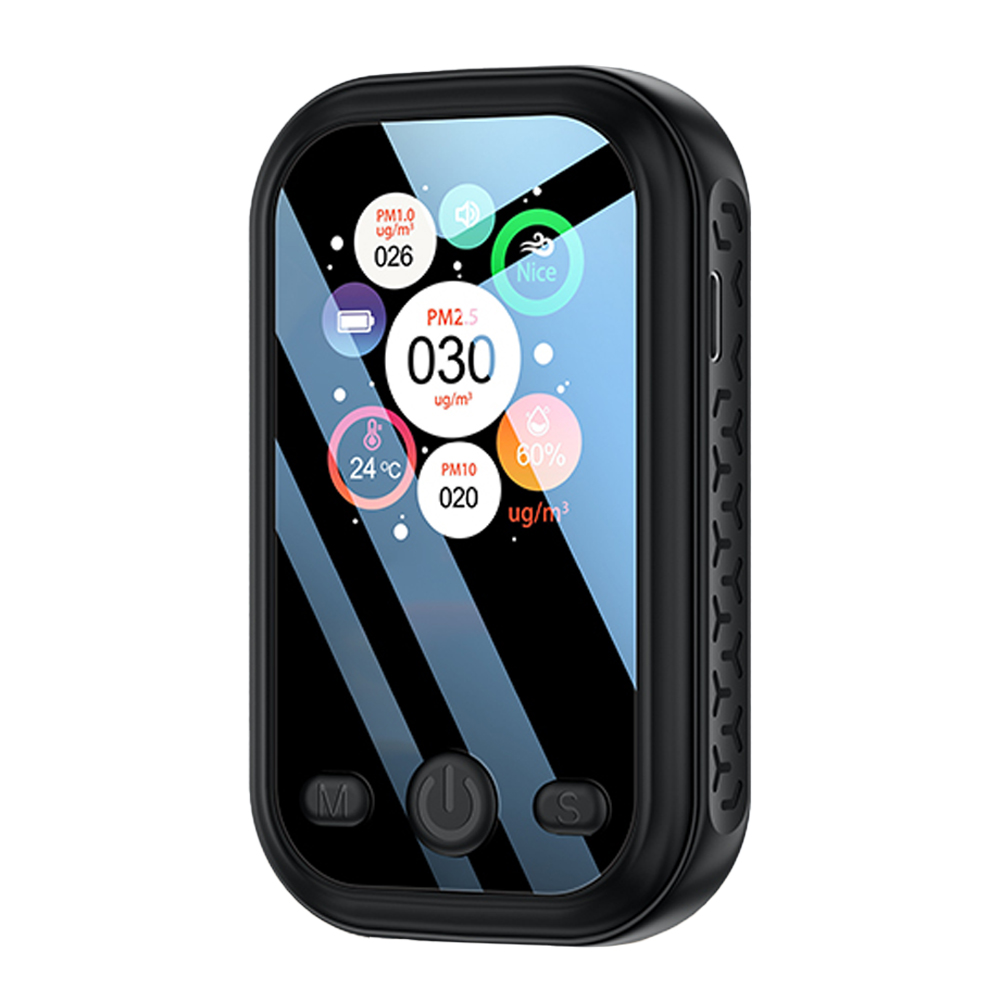 MABOTO Detedor de calidad del aire, Pm2.5 Pm1.0 Aire Calidad de la aire Contaminación Pm10 Pm1.0 Portable para interiores Pm10 Pm1.0 Pm2.5 Pm10 Portable Pm2.5 Aire Calidad del aire