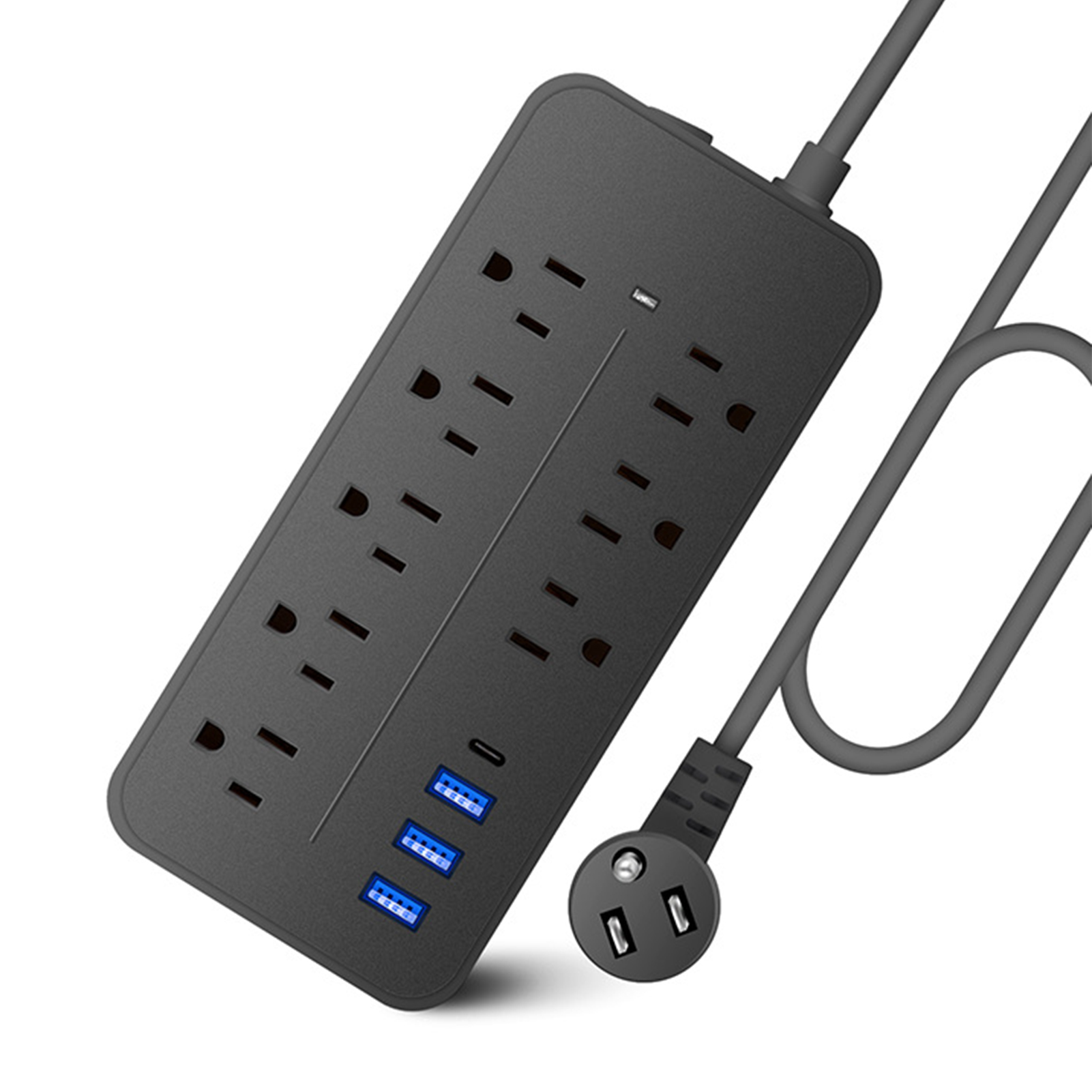 Tomshoo Conector de conexión, puerto de alimentación de montaje en muro 1700j Muro Usb-c Puerto 1700j Power Plant Power Office 1 Usb-c Puerto Usb-c con 8 y 8 y 3 Wotao