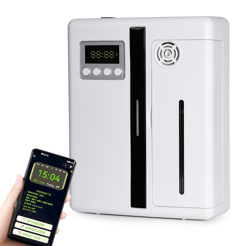Tomshoo Difusor de aceite esencial, difusores Lcd Pantalla Lcd Diffuser Puro Diffuser Diffuser Diffuser Diffuser Impresado Velocidad integrada Dsfen en