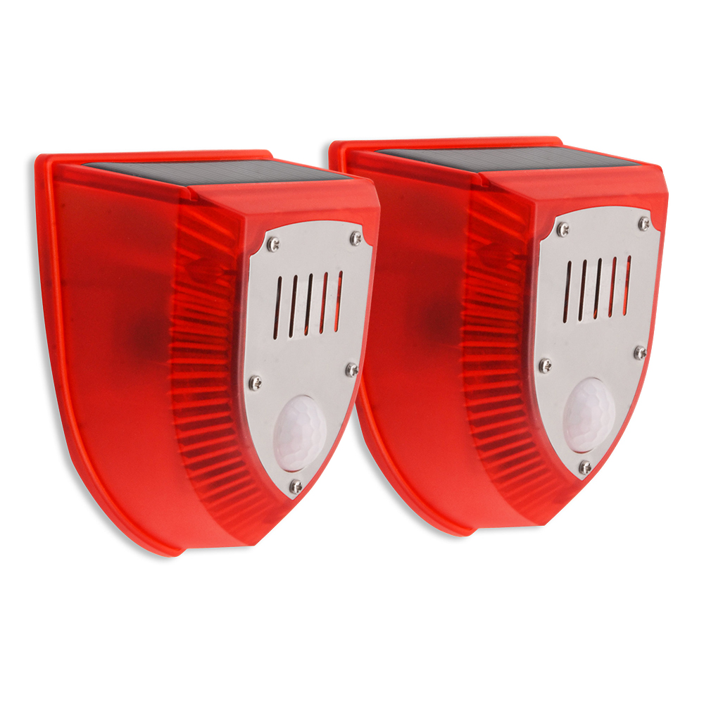 thumbnail image 1 of Tomshoo Alarma, alarma de inducción del cuerpo con alarma - robo de alarma animal 3 Solar con alarma impermeable Villa 3 modos Alarma infrarroja humana cronometrada, 1 of 8