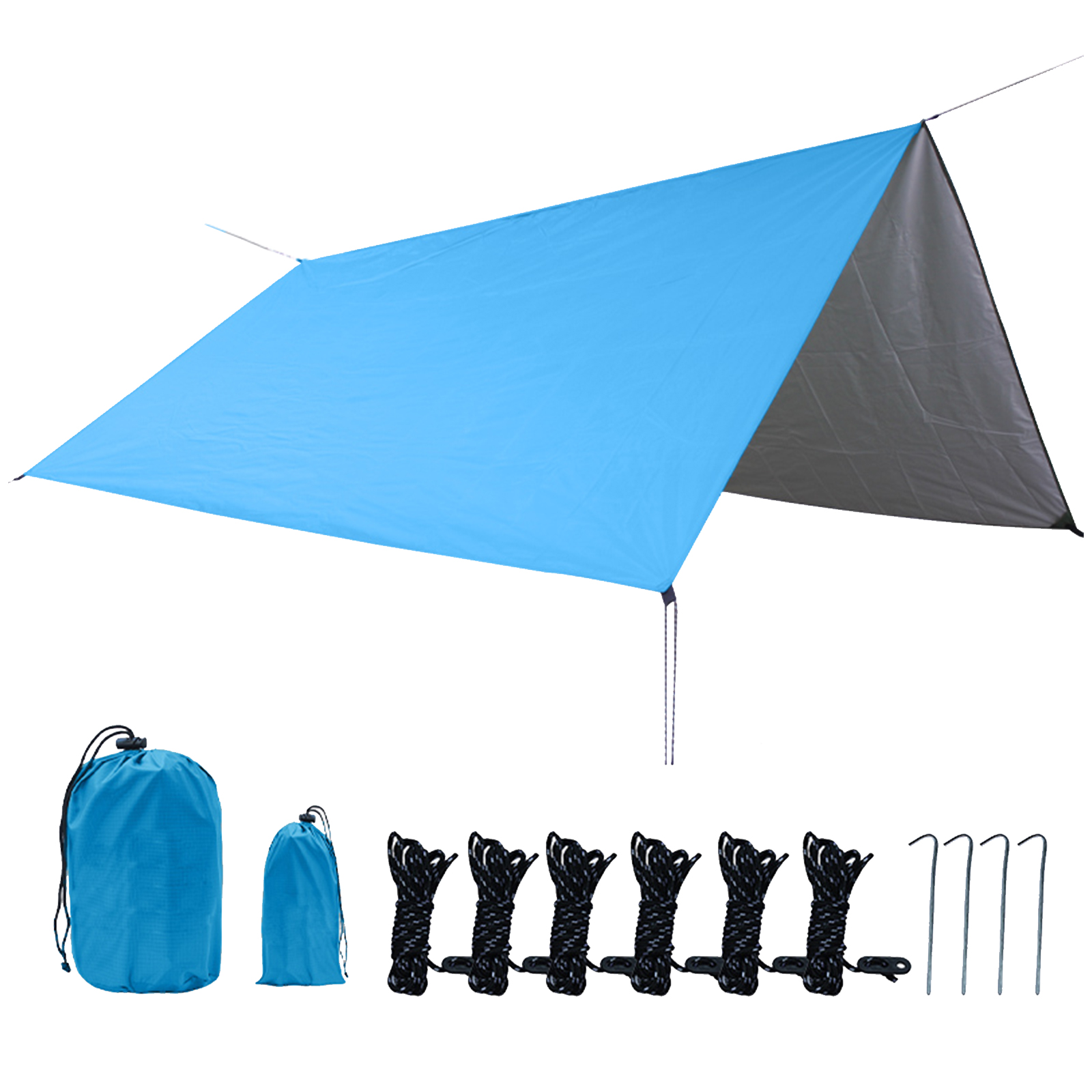 thumbnail image 1 of Tomshoo Sacude solar con arena resistente al agua con arena resistente a la lluvia impermeable 10 X 10 Sombreado Uv con cuerda exterior X 10 Ft Sail Wian, 1 of 8