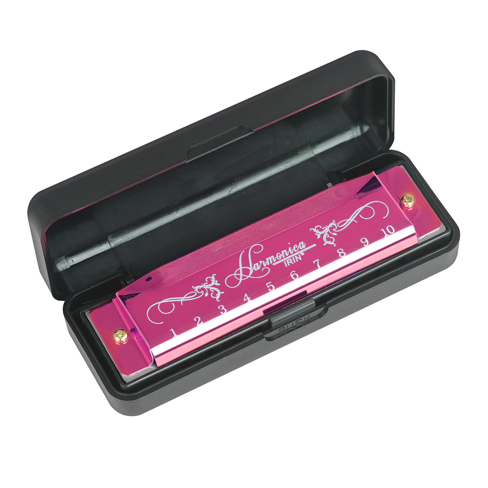 IRIN Harmonica, de C 20 tonos musicales con Clave de estudiante Harmonica de 20 tonos Con C 20 tonos Clave Musical de C Buzhi Harmonica Mewmewcat Harmonica Qahm