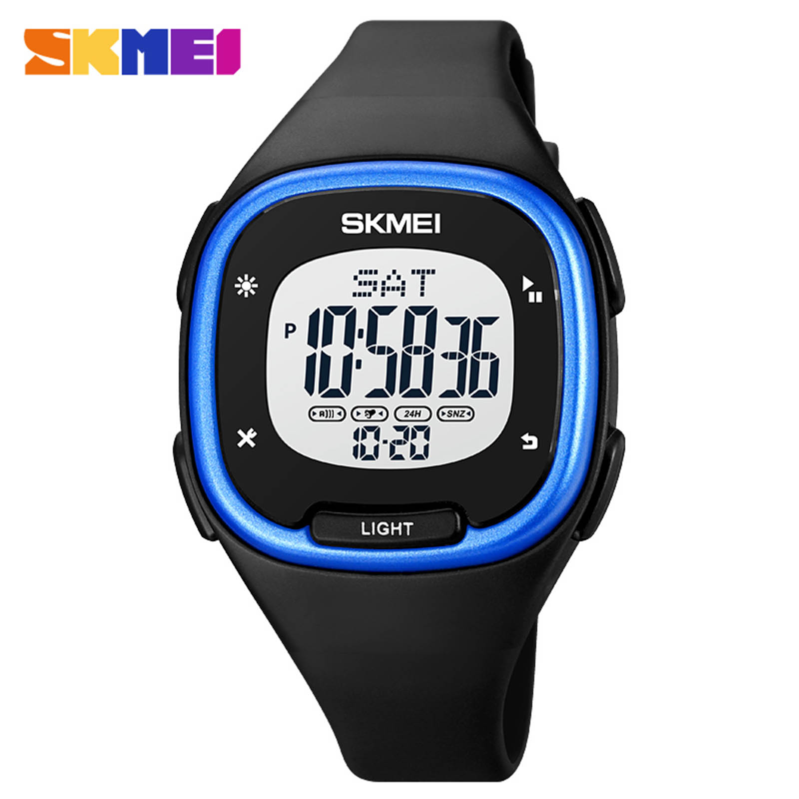 SKMEI Relojes de pulsera, 50 metros 1959 Relojes de alarma Reloj de relojes Recuento regresiva Tabla de tiempo Reloj Recuento regresiva Reloj de alarma 1959 Relojes