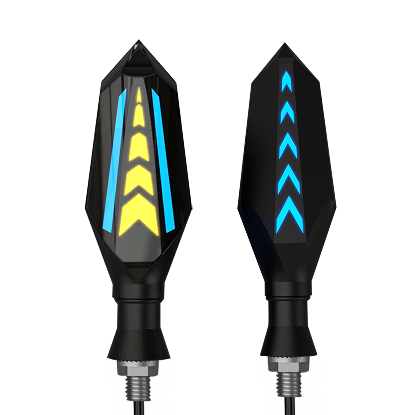 thumbnail image 1 of Luz de señal Eccomum 12V E-Scooters 2 pcs Azul y Amarillo, 1 of 8