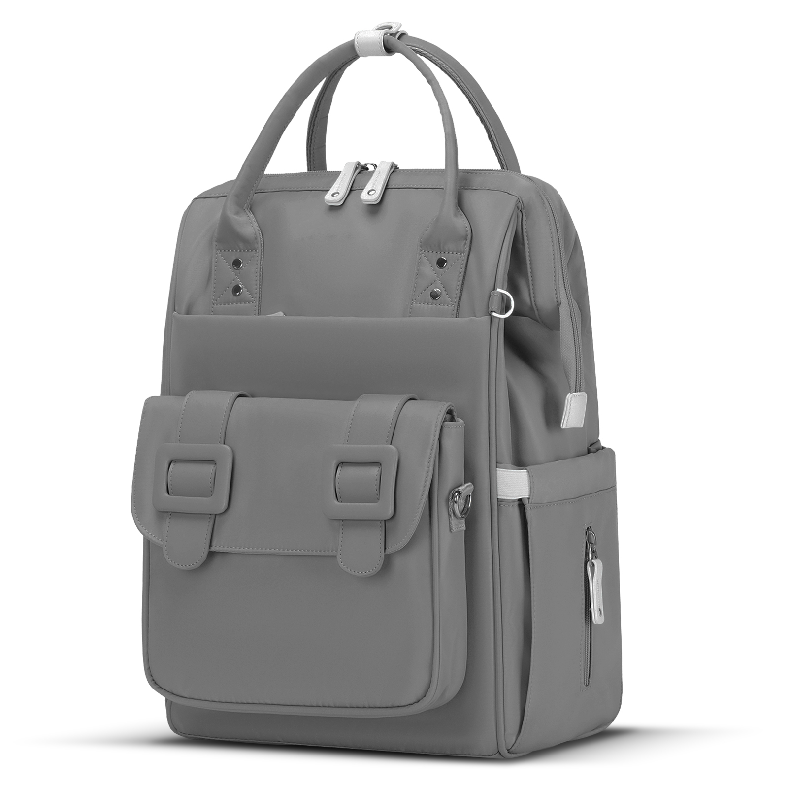 Bolsa de pañales Irfora 21 pulgadas impermeable con bolsa seca y moja para mamá y papá