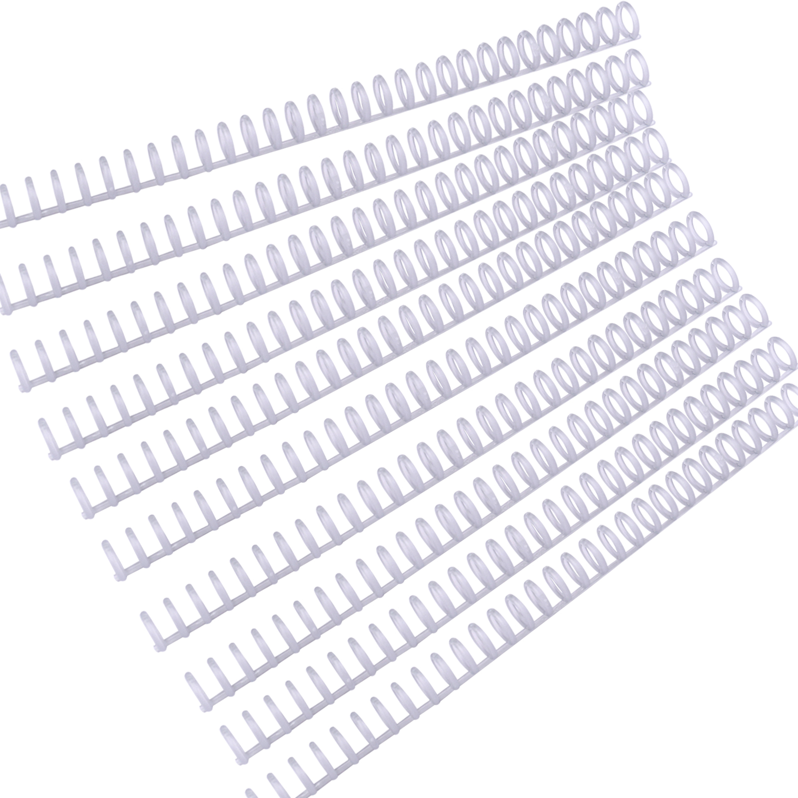 KW-trio Espinas de unión, portátiles de papel Combs de álbumes 85 Aglutinantes sueltos Suministros de oficina de álbumes 10 pcs Aglutinantes sueltos Espinas 85 Diy Wyan
