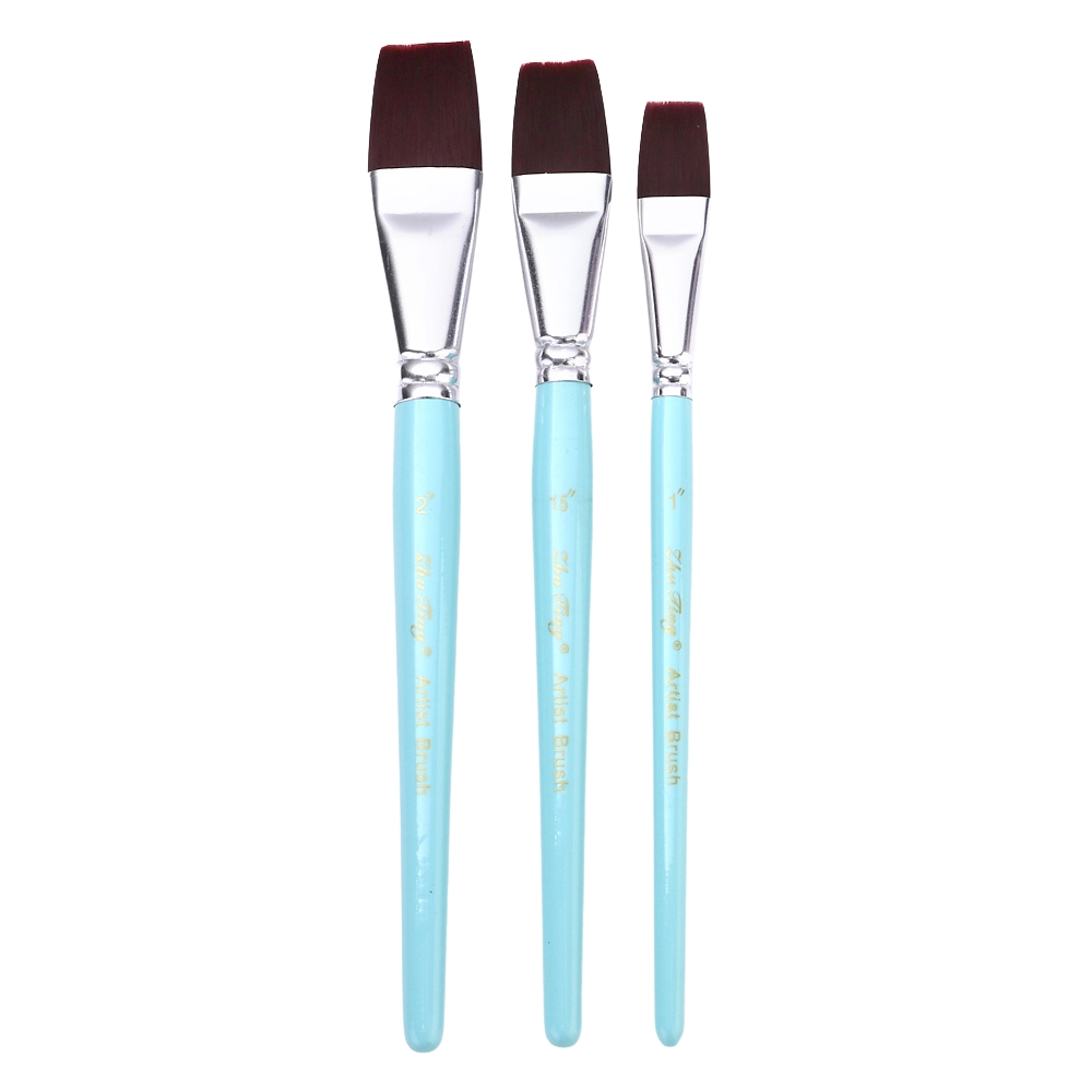 thumbnail image 1 of Juego de Pincel Tomshoo Pincel plano 3 pcs pintura, 1 of 8