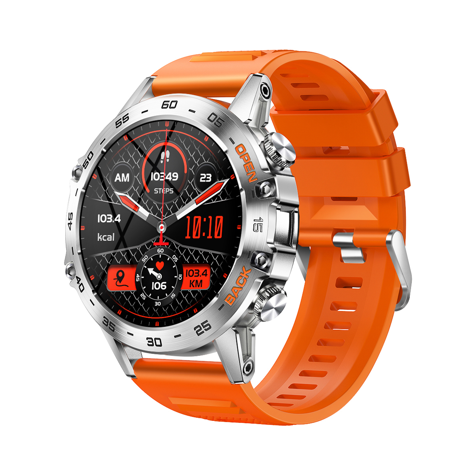 thumbnail image 1 of Reloj inteligente Tomshoo K52 Fitness IP67 pantalla de 1,39 pulgadas Modo de Llamada impermeable, 1 of 8