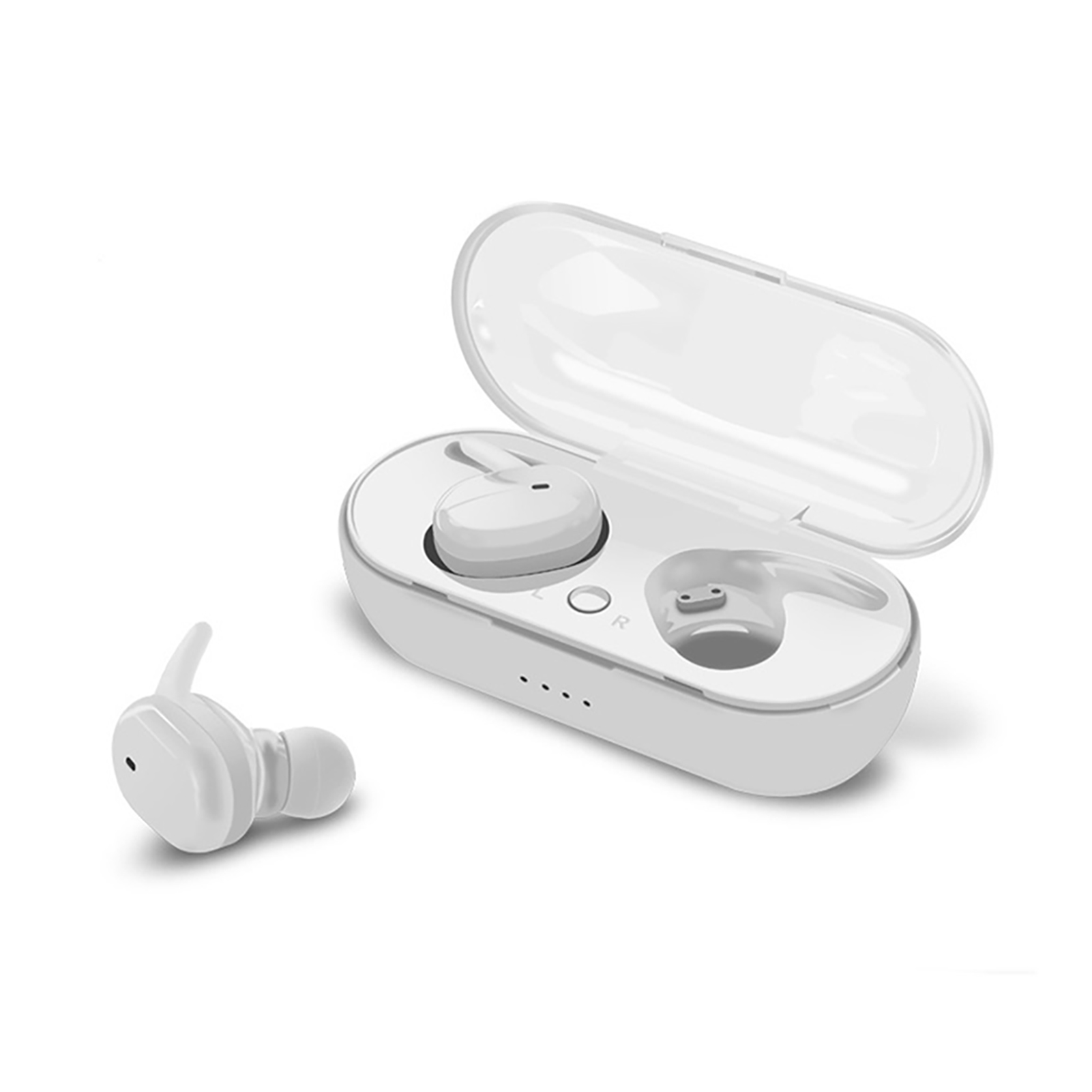 Irfora Auriculares, deporte con compatibilidad con audio bínural con Auriculares Anroid en el oído Y30 - Deporte impermeable con Auriculares Ios Con