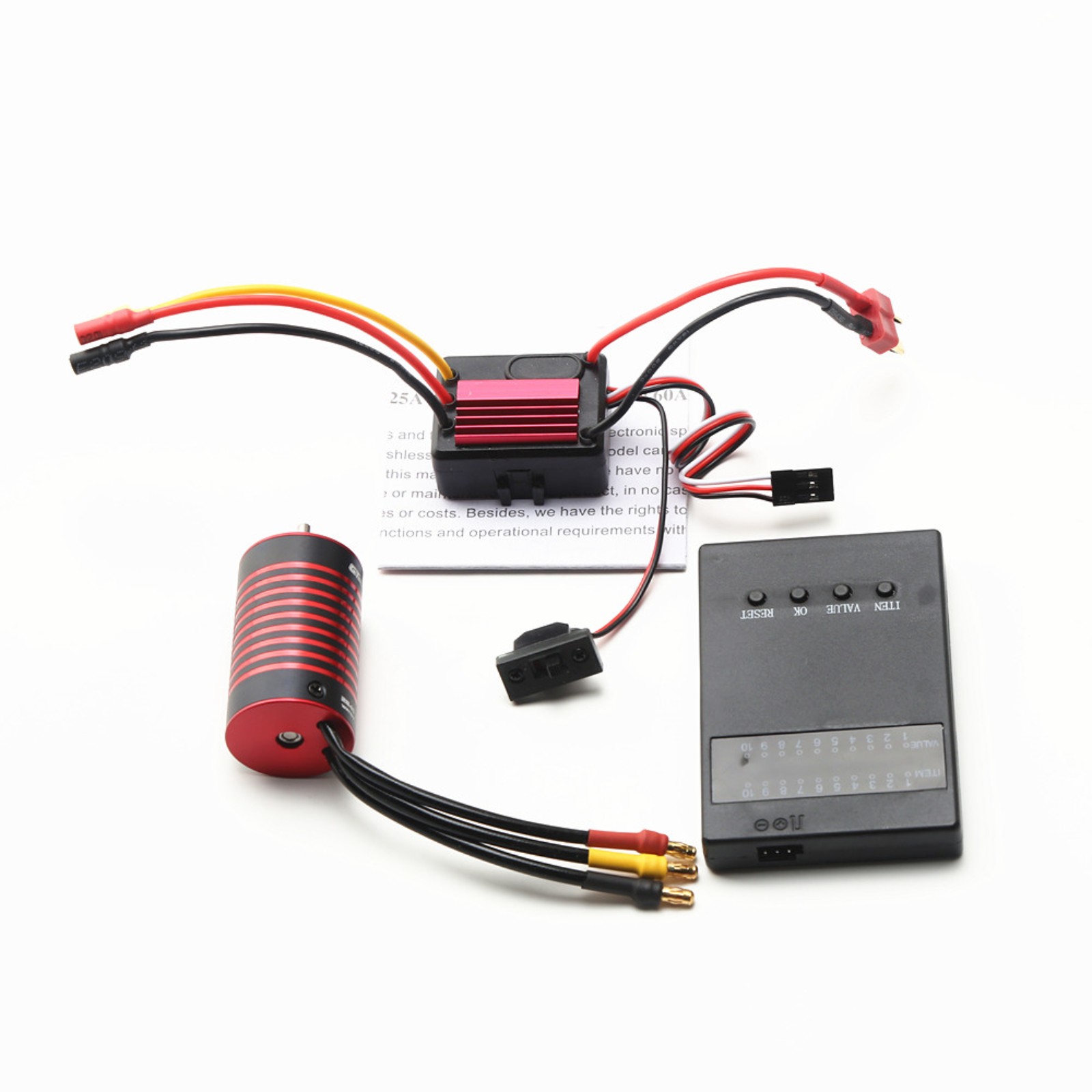 thumbnail image 1 of Coche Remoto GTSKYTENRC 2838 5800KV Motor sin cepillo y 35A ESC impermeabilizante 1/14 1/16, 1 of 8