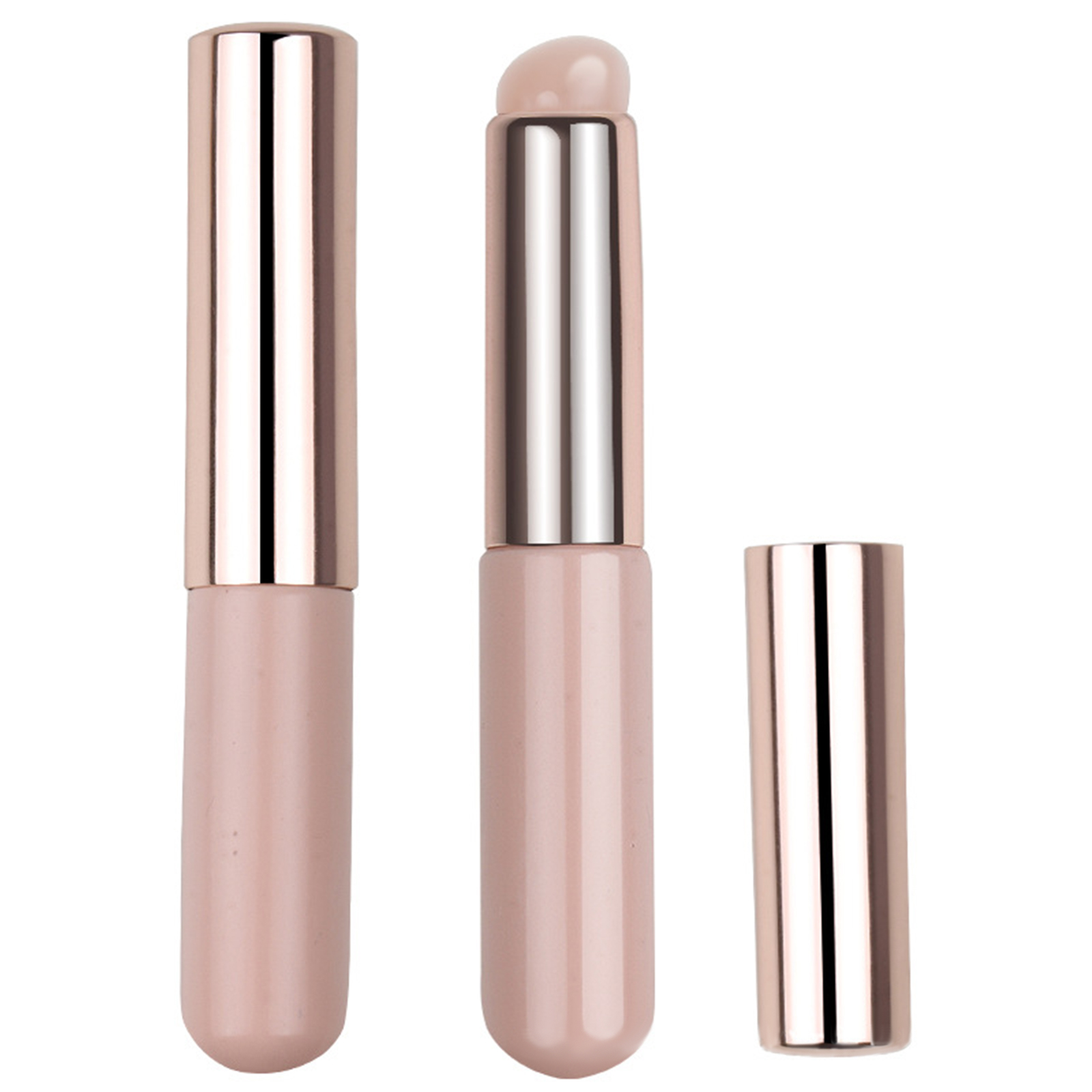thumbnail image 1 of Tomshoo Cepillo de lápiz labial, cepillo de maquillaje Cepillo portátil Pincel de belleza Pincel de silicona Herramientas de lápiz labial, 1 of 7