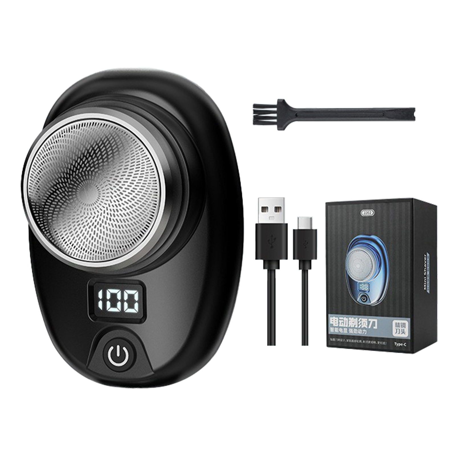 thumbnail image 1 of MABOTO raz eléctrico o, pantalla de baterías portátil para hombres, batería de afeitar con afeitar portátil para hombres, afeitar Nebublu Batería de afeitar Hombres -, 1 of 8
