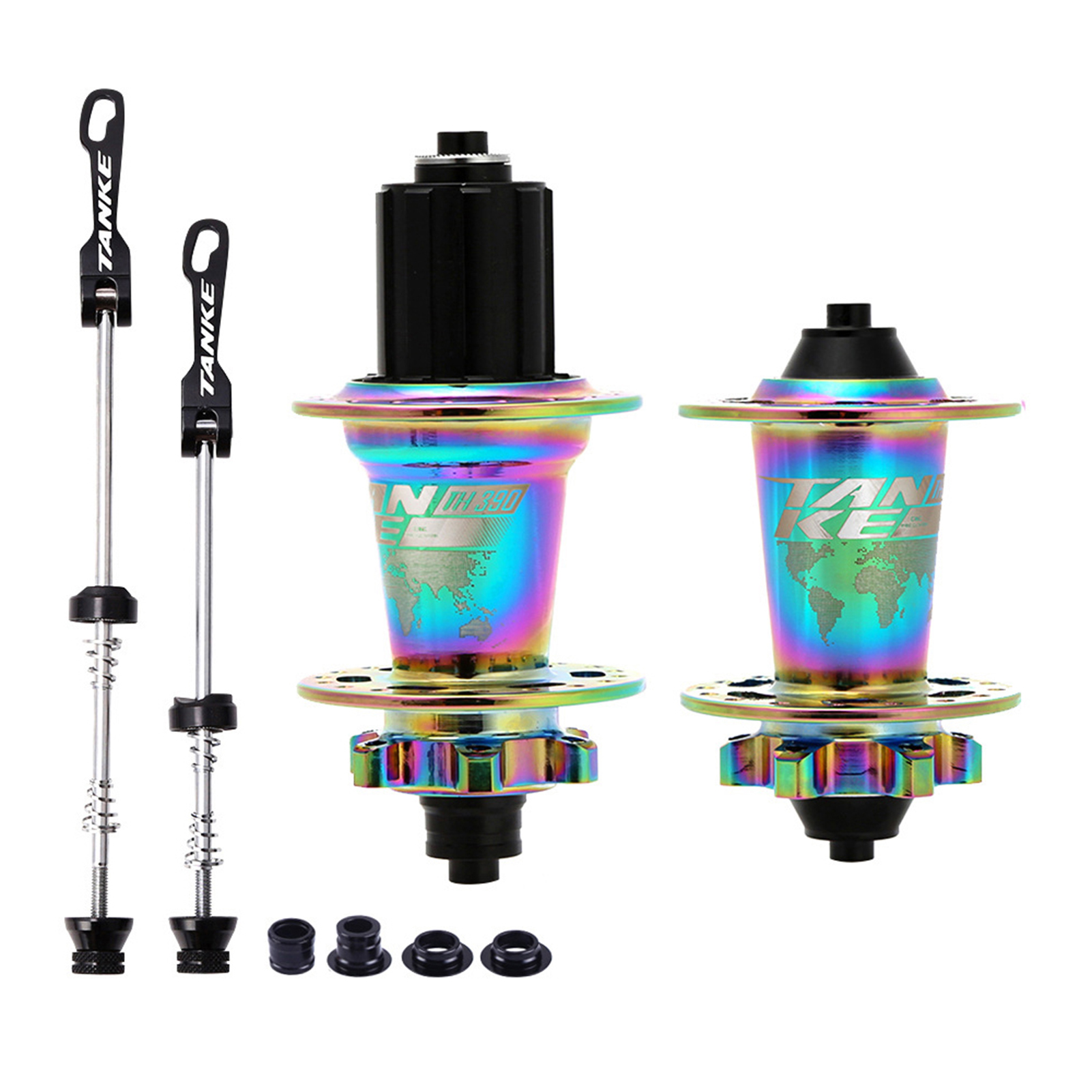 thumbnail image 1 of TANKE Hub de bicicleta, Mtb de montaña Huiop Mtb Conjunto 32/36 6 Bicicletas traseras Hub de bicicletas 6 Con conjunto rápido 36 6 Twirltide, 1 of 8