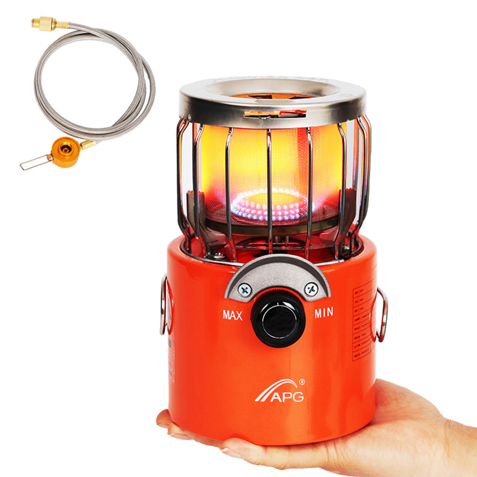 thumbnail image 1 of APG Horno exterior, estufa de calefaccion de hielo portátil 2000w Calefa de hielo Calefa de calefacción exterior Cocina de calefacción portátil 2000w, 1 of 8