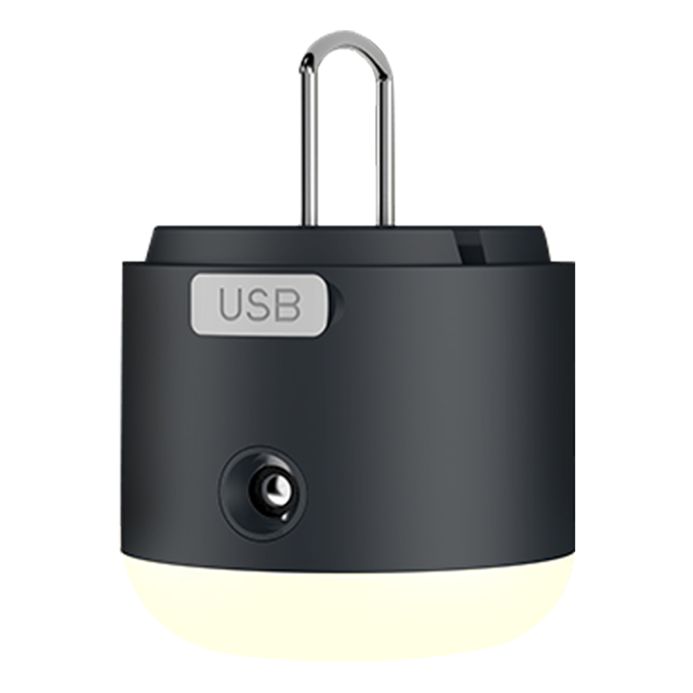 Abanopi Carpa ligera, carpa con y 2 con tienda de pulverización de ventilador mientras que 4 salidas de la tienda de pulverización ideal tienda de pulverización Usb linterna ajustable 4 modos 2
