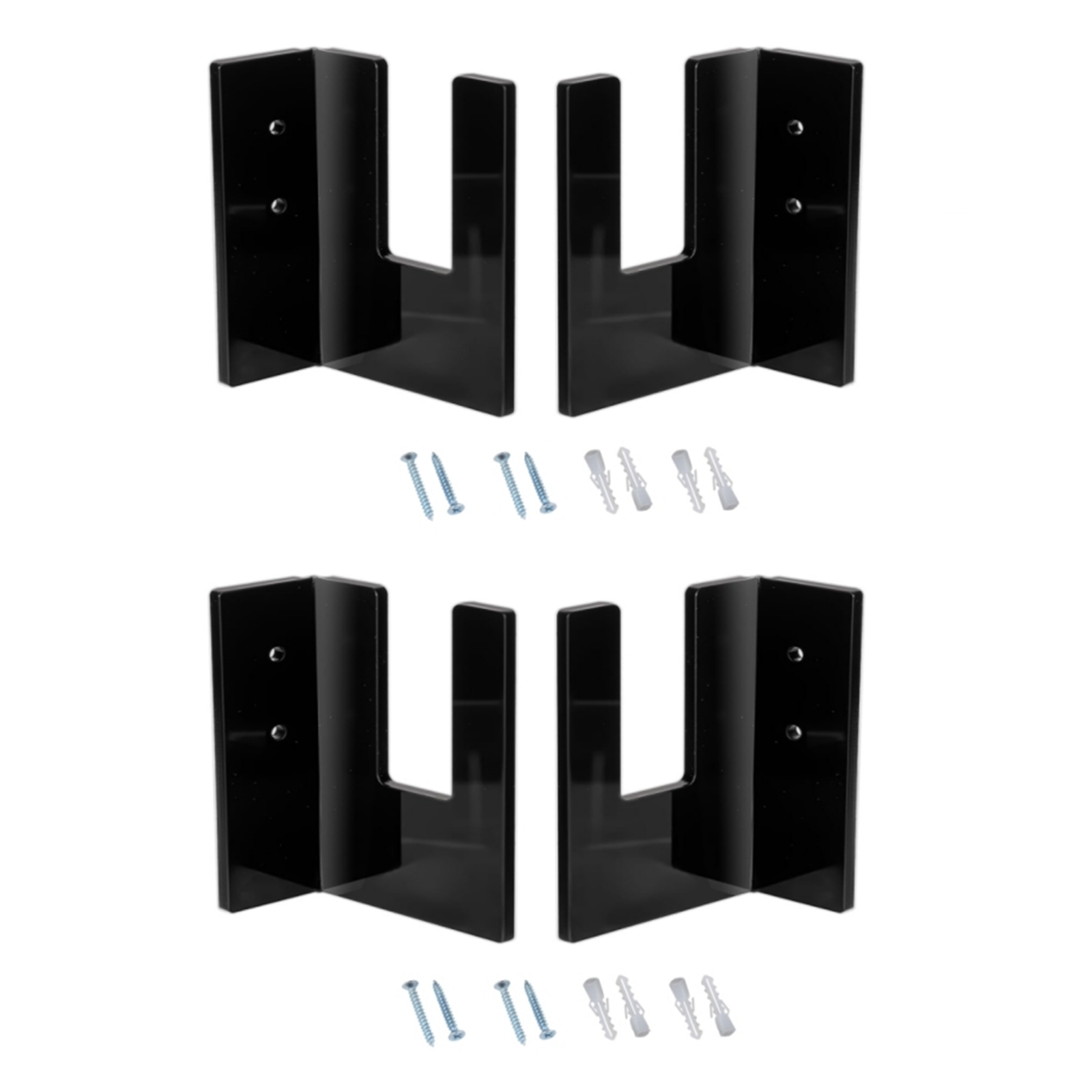 thumbnail image 1 of Soporte Montar Tomshoo para Patines de Pared Acrílico 2 Pares Negro, 1 of 7