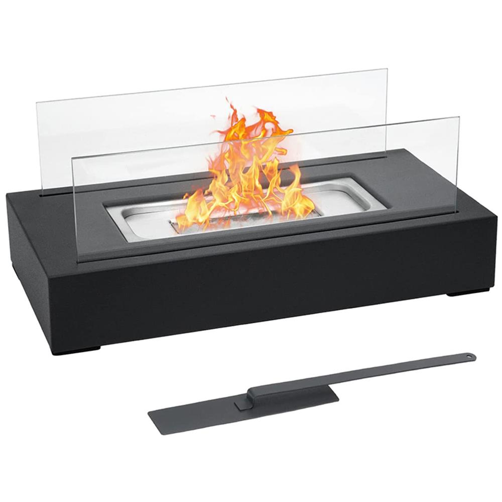thumbnail image 1 of Meterk Firepit de mesa, y elegante portátil y robusto fuego de fosa de acero y fosa de interior portátil por ventilación interior y robusto incendio interior, 1 of 8