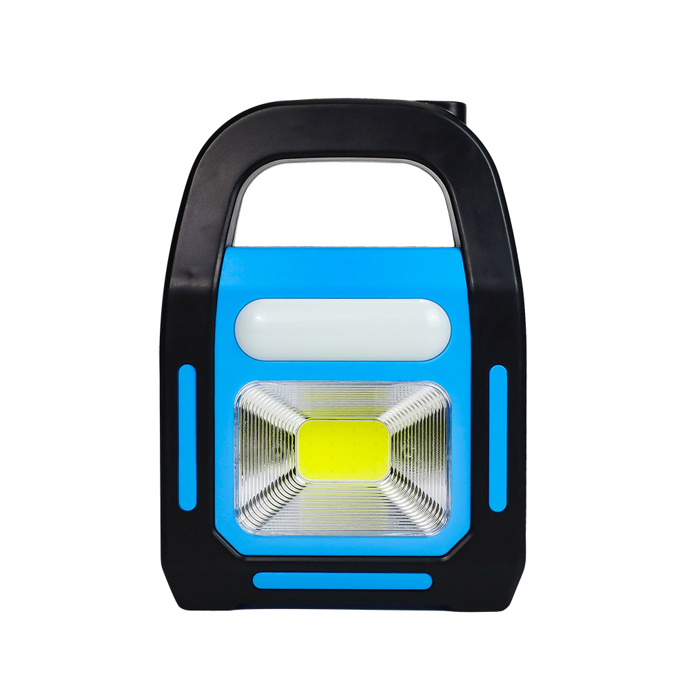 Carevas Lámpara portátil, en 1 linterna solar Buzhi a prueba de agua 3 en 1 Qisuo Siuke Re Able Usb Re Able