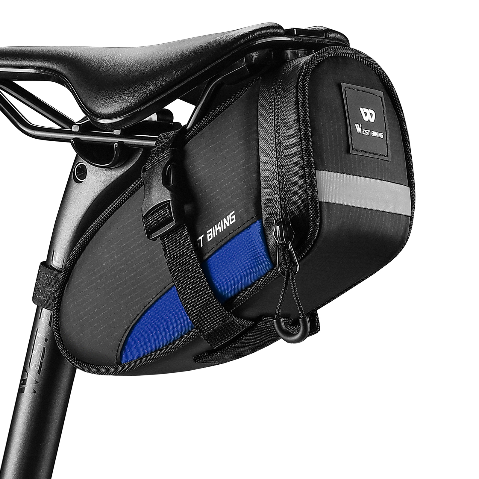 thumbnail image 1 of Bolsa impermeable WEST BIKING para tubo de silla de bicicleta Bajo Xinzy Buzhi Twirltide Wotao, 1 of 6