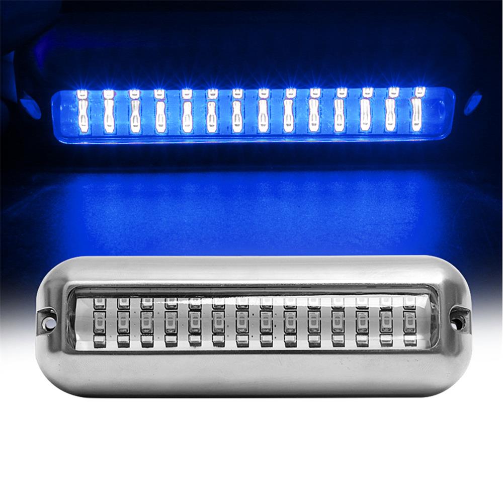 thumbnail image 1 of Luces de Barco Abanopi 2 pcs IP68 acero inoxidable LED Pontoon 42 Barco, 1 of 7