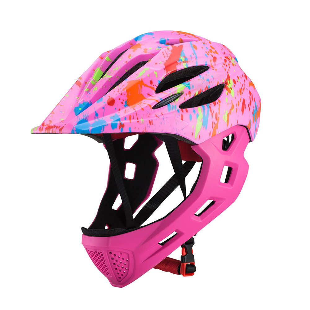thumbnail image 1 of Casco de bicicleta ajustable Tomshoo para niños Graffiti Negro 46-54cm, 1 of 8