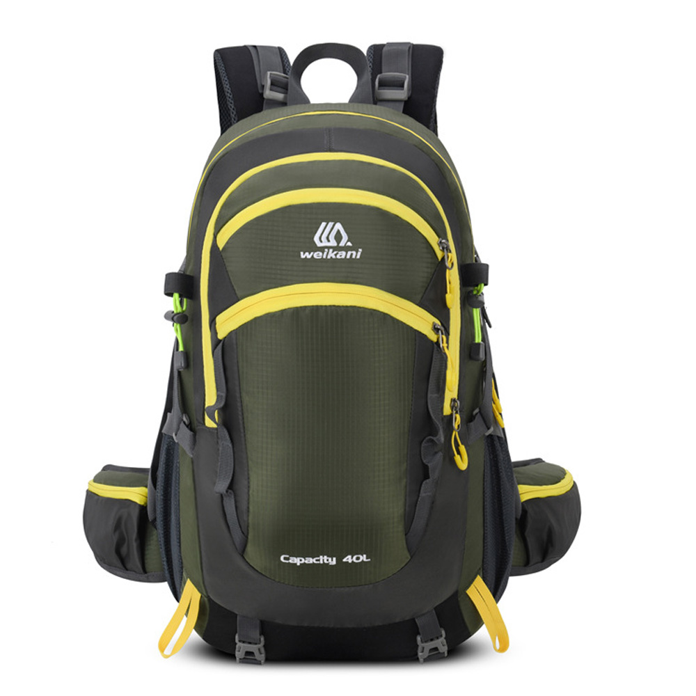 weikani Dos bolsas para hombros, 40 l. A prueba de agua al aire libre Mewmewcat Buzhi 40 l. Ejército Huiop al aire libre