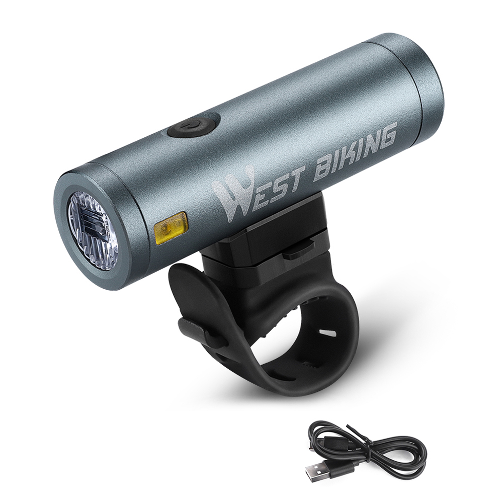thumbnail image 1 of Faro de Bicicleta WEST BIKING 500 Lumen USB Aleación de carretera, 1 of 8