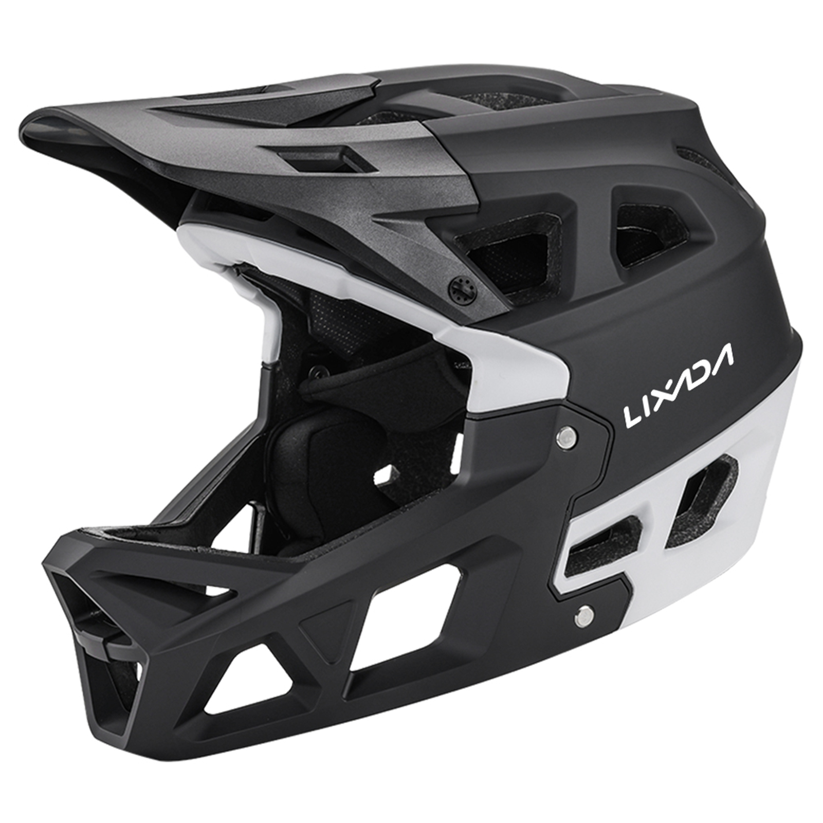 Casco de bicicleta Lixada de Seguridad MTB de descenso con almohes de visión de más de 31 cabezas