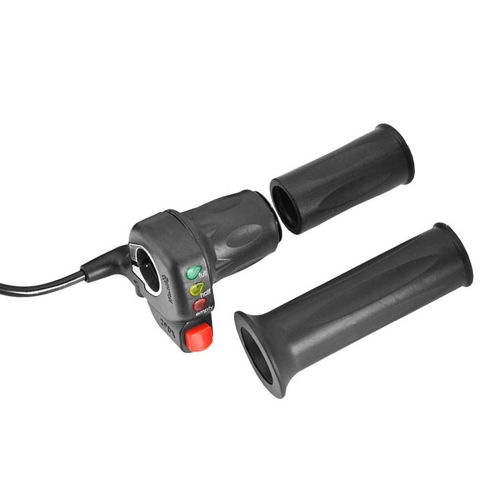 WUXING 36V E-Bike Twist Throttle Electric Bike Throttle Grip Thumb