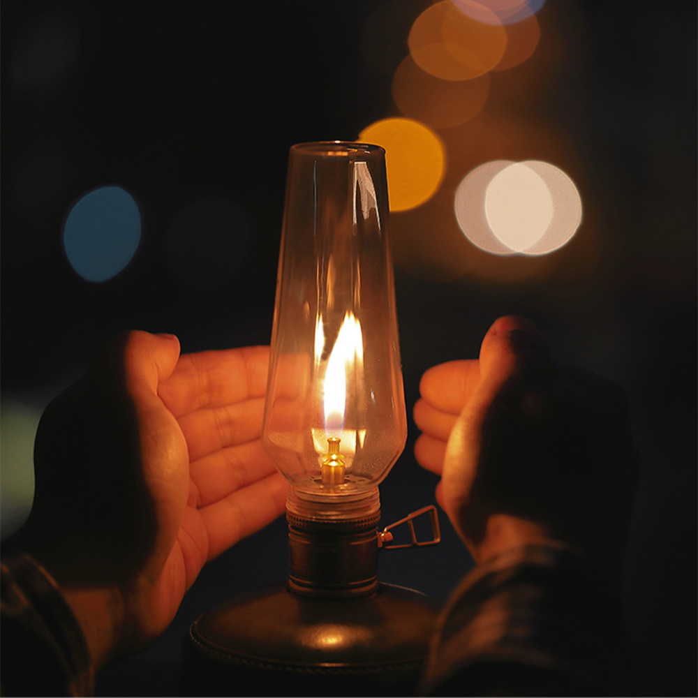 CAMPINGMOON Outdoor Gas Candle Lamp for Backpacking Camping